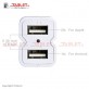 RAVPower Rapid Dual USB Car Charger 5V 1A / 2.1A RP-CC01